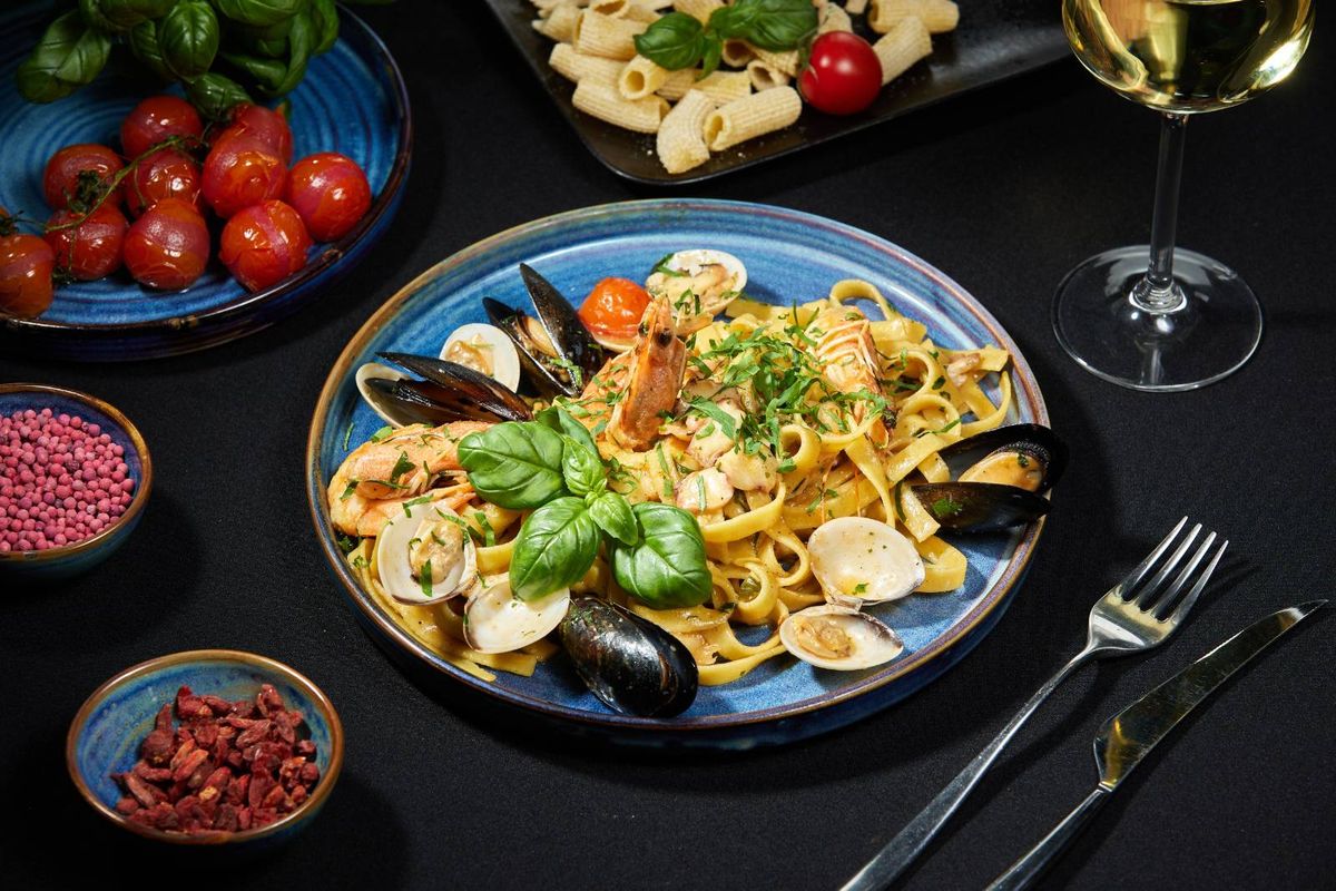 Paste cu Fructe de Mare